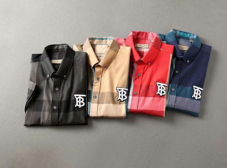 Picture of Burberry Shirts Short _SKUBurberryM-3XL8qx0727966